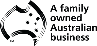 A family owned australian business logo