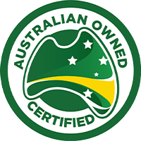 australian owned logo