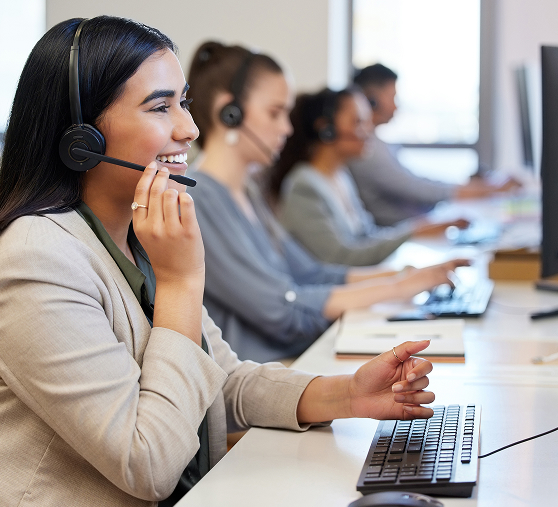 Customer support team
