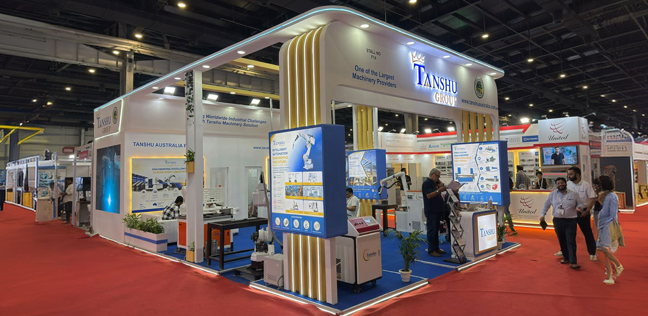 Tanshu Robotics Showcases Advanced Automation Solutions at AMTEX Exhibition
